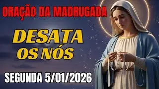 REZE e entregue suas DORES.Oração da Madrugada 5/1/2026.