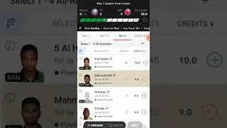 WI vs BAN T20 GL Team