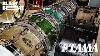 Новые малые барабаны Tama Drums Starclassic Walnut/Birch и SLP в Бластбите (сентябрь 2022)