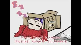 Touhou Girls Sliding Into Boxes - ENG/Romaji Subs (Alternate Audio)