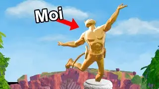 ETRE une statue sur FORTNITE