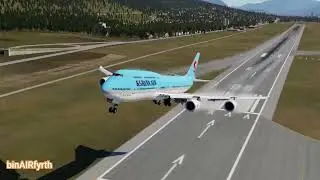 OUTTAKES OF BOEING 747 EXTREME TAKEOFF