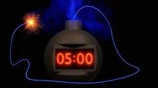 5 Minute Timer Bomb 💣Giant Bomb Explosion | 3D Timer