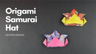 Origami Samurai Hat | Step by Step