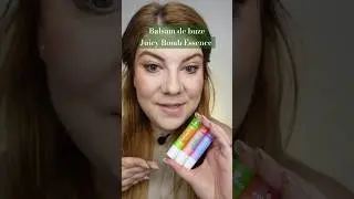 Balsam de buze Juicy Bomb Essence 💚 #makeup #lipbalm #lipgloss #makeuptutorial #beauty