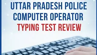 COMPUTER OPERATOR /ASI TYPING REVIEW | City modern academy lucknow |24 December 