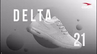 Asian Delta-21 Running Shoes | Breathable Knitted Upper | Nitro Capsule for Extra Heel Cushion