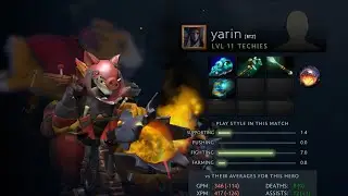 Dota 2 Replay 7.32D yarin's Techies DogChamp vs Ravens