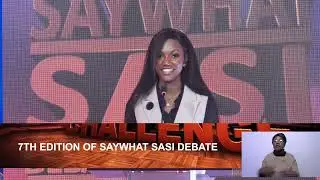 SAYWHAT SASI Debate Season 7, Episode 3