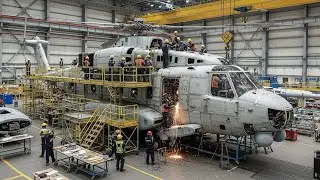 Inside the Factory Where War Helicopters Are Built | From Raw Metal to Battlefield Power