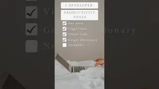 5 Tools Every Developer Needs to Stay Productive and Focused | Maximize Your Coding Efficiency