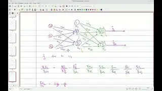 Neural Networks: Backpropagation using Chain Rule