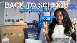 BACK TO SCHOOL CLOTHING HAUL + Try-on | A&eacute;ropostale, Shein, Urban planet, etc *Junior Year*