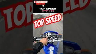 TOP SPEED XTZ 125k #shorts #yamaha #viralvideo #motovlog #xtz125 #topspeed #moto