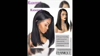 Europe, America, African Wigs,Female Human Hair Wigs, Front Lace Real Wigs