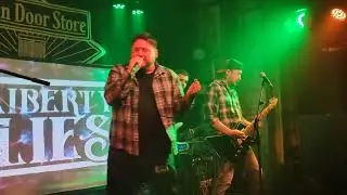 @LibertyLies live at the Green door store Brighton 