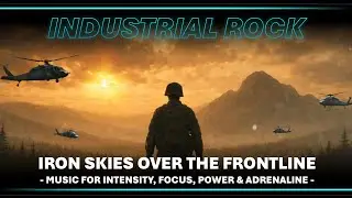 🧠 Industrial Rock 🎧 Iron Skies Over the Frontline - Music for Intensity, Focus, Power & Adrenaline