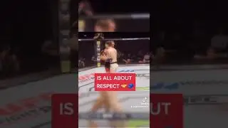 IS ALL ABOUT RESPECT #viral #trending #fighter #mma #ufc #sport #respect