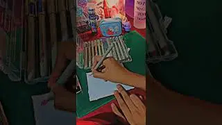 Gel pen galore🌈 Unboxing and review#unboxing#art#creative#subscribe