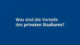 Was sind die Vorteile einer privaten Hochschule?