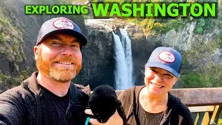 New to Seattle Washington | We Begin By Exploring the Puget Sound and the Snoqualmie Waterfall