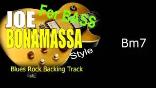 Joe Bonamassa  Blues Rock BASS Backing Track 84 Bpm Highest Quality