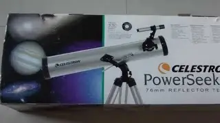 Amazon Basics TS-90X Zoom HD Astronomical Telescope with Tripod | Perfect Simple Assembly Unboxing