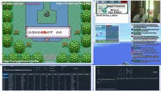 Using Bonziris Hex editor to RNG a Quagsire in Pokemon Emerald.