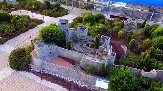 4K Drone Flight Footage Mini Israel miniature park museum 2022 - מוזאון מיני ישראל לטרון צילום מרחפן