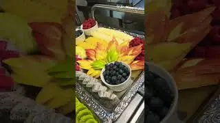 Exotic fruit Platter 🍇🍎🍏🍍🍊🥝🫐