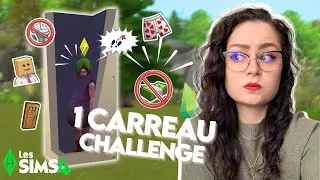 1 SIMS enfermé dans 1 CARREAU, on relève le défi !🏆 | Challenge Sims 4
