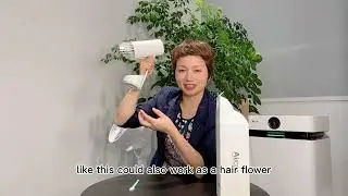 Portable car air purifier------ AirCap Intro By Airdog CEO Yan😁