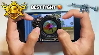 iPhone 8 PUBG test 2023 4 Finger Claw Gyroscope | Handcam Gameplay | PUBG MOBILE