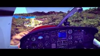 [FS9/FS2004] Carenado Cessna C337 Skymaster @ TFFJ RWY10 (1080p)