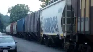CSX Street Running in Elizabeth Pa