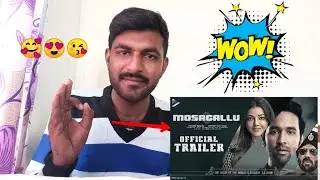 Mosagallu Telugu Movie Trailer Reaction || Mosagallu Trailer Reaction In Kannada || Vishnu Kajal.