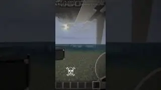 Minecraft Weather Bedrock V1.17.8(Reload) | Tornado EF0 in Ocean #music#minecraft#tornado#addon#pe