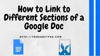 How to Link to Parts of a Google Doc Using Bookmarks