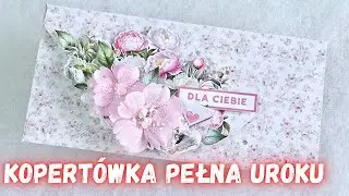 Delikatna kopert&oacute;wka z kolekcji Scrap Boys. Zr&oacute;b ze mną krok po kroku. Cardmaking.