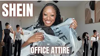 SHEIN Business Casual Haul 2025 | Affordable Office Outfits Try-On & Workwear Lookbook