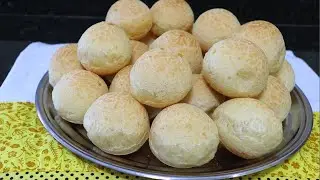 PÃO DE QUEIJO SIMPLES E FÁCIL QUE NÃO MURCHA RECEITA MINEIRA DELICIOSA