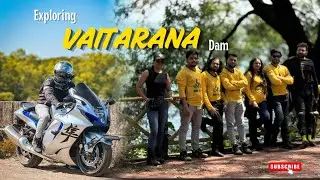 Vaitarna Dam Ride🚴&zwj;♂️ | हिवाळ्यातली पहिली Ride | Full Nature Vibes 🌿💧| Vlog.19 #motovlog #bikeride
