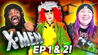 Okay X-Men The Animated Series is CRAZY good! 😱 EPISODE 1-2 REACTION!!