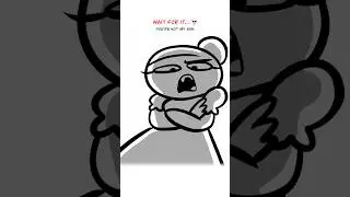 2 + 2 = 4 😅 (Animation Meme) Anim: RedFlowerCrown #shorts