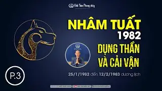 Nhâm Tuất 1982 | Tuổi Nhâm Tuất 1982 (P3) | Nhâm Tuất mệnh gì | Thầy Khải Toàn | Phong thủy & Thiền