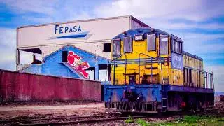 Locomotoras D-6100 - El fin de 25 locomotoras en Chile. (General Electric Locomotive FWL-6T)