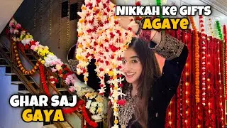 Susral wale nikkah ke gifts le aaye🥳 | Ghar saja diya 💃🏻| Dance practice 🫶🏻