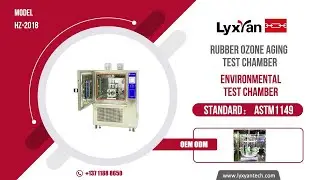 Plastic Rubber Dynamic Ozone Aging Test Chamber