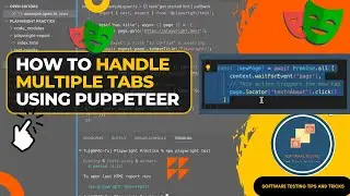 Playwright tutorials for beginners - Handle multiple tabs in playwright