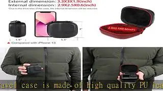 HSU Mini Carrying Case Compatible with GoPro Hero 11/10/9/8/7/(2018)/6/5 Black,Session 5/4,Hero 3+,